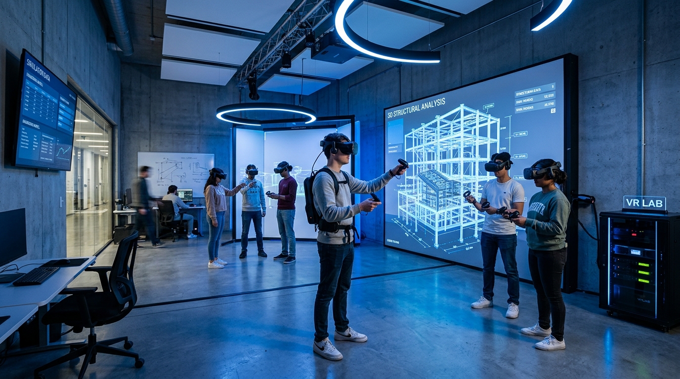 Proposed Digital VR Studio Concept for Immersive Experiential Learning